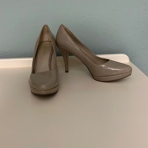 Nine West Nude Heels